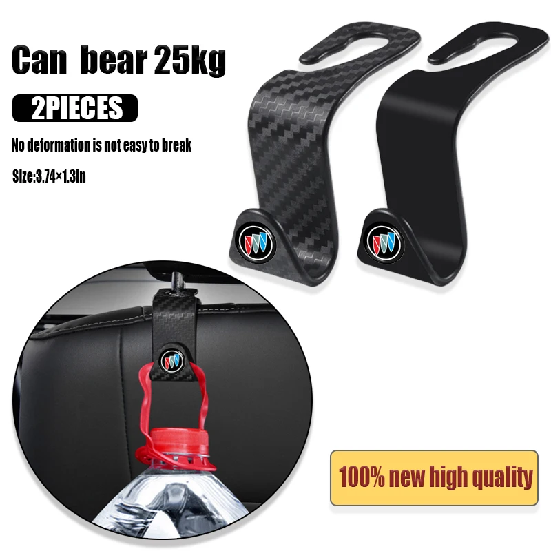 

Car Universal Auto Seat Headrest Hook Storage Hanger for Buick Lacrosse 2010 Encore Regal Enclave Verano GL6 GL8 Car Accessories