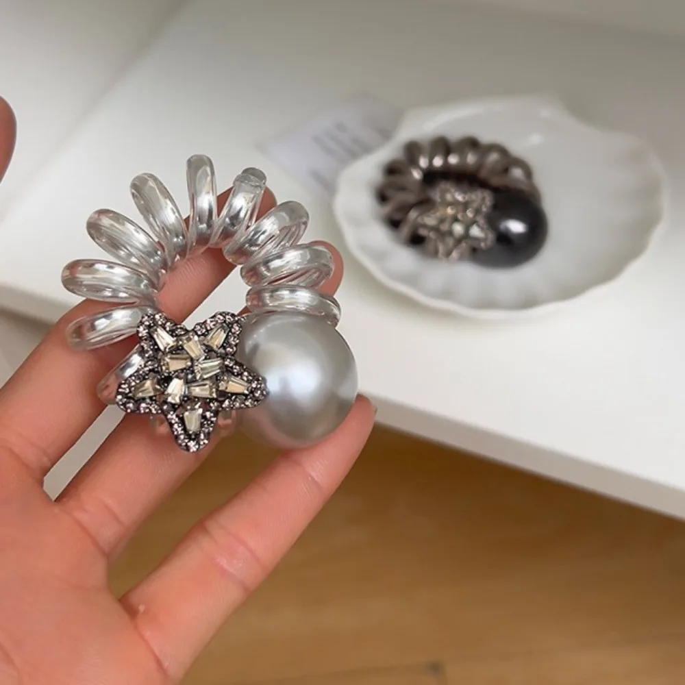 Модный Эластичный завязка для волос в пучок элегантный высокоэластичный виде