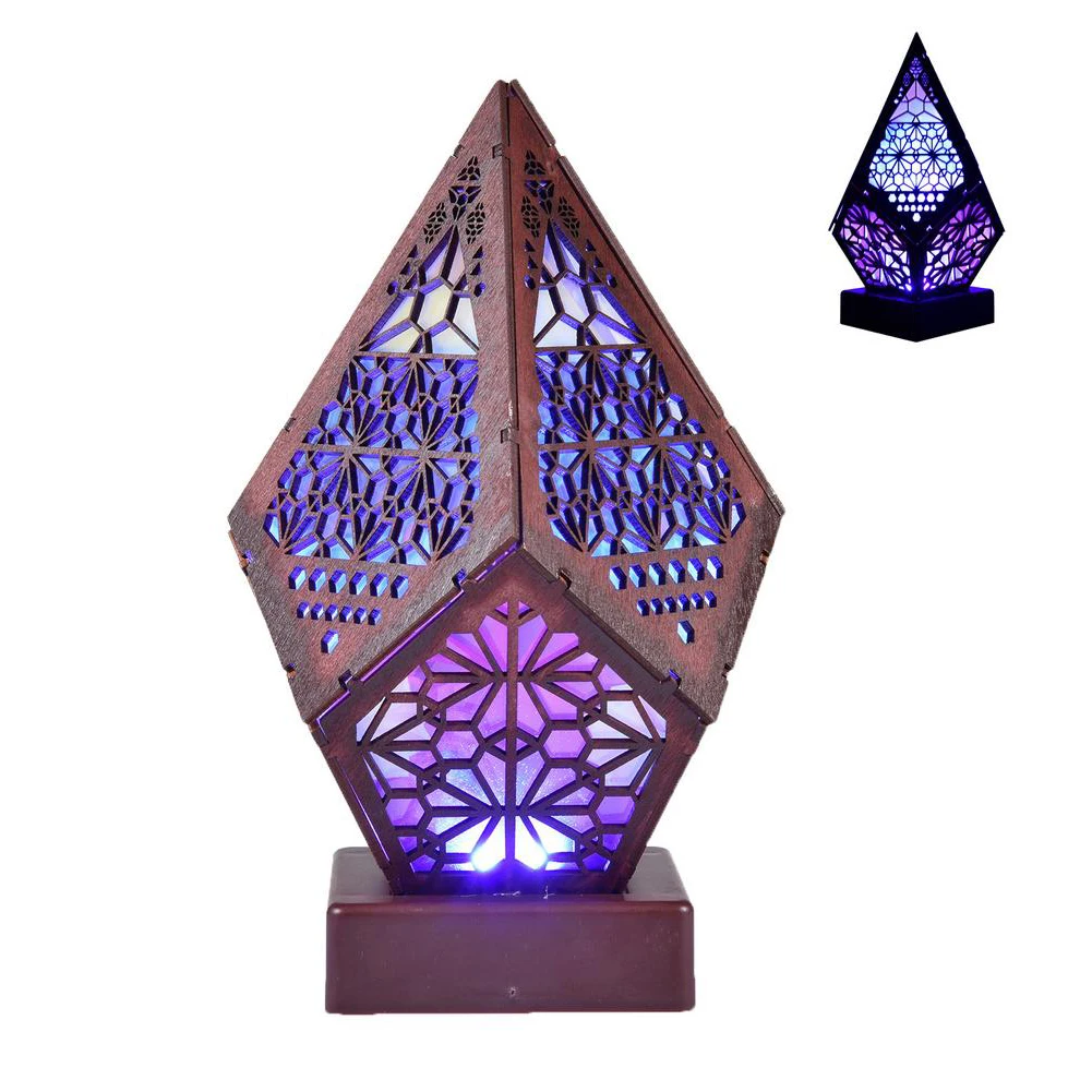 

Plastic Projection Floor Lamp Romantic Bohemian Diamond Starry Sky Light Colorful Festival Background Layout Props