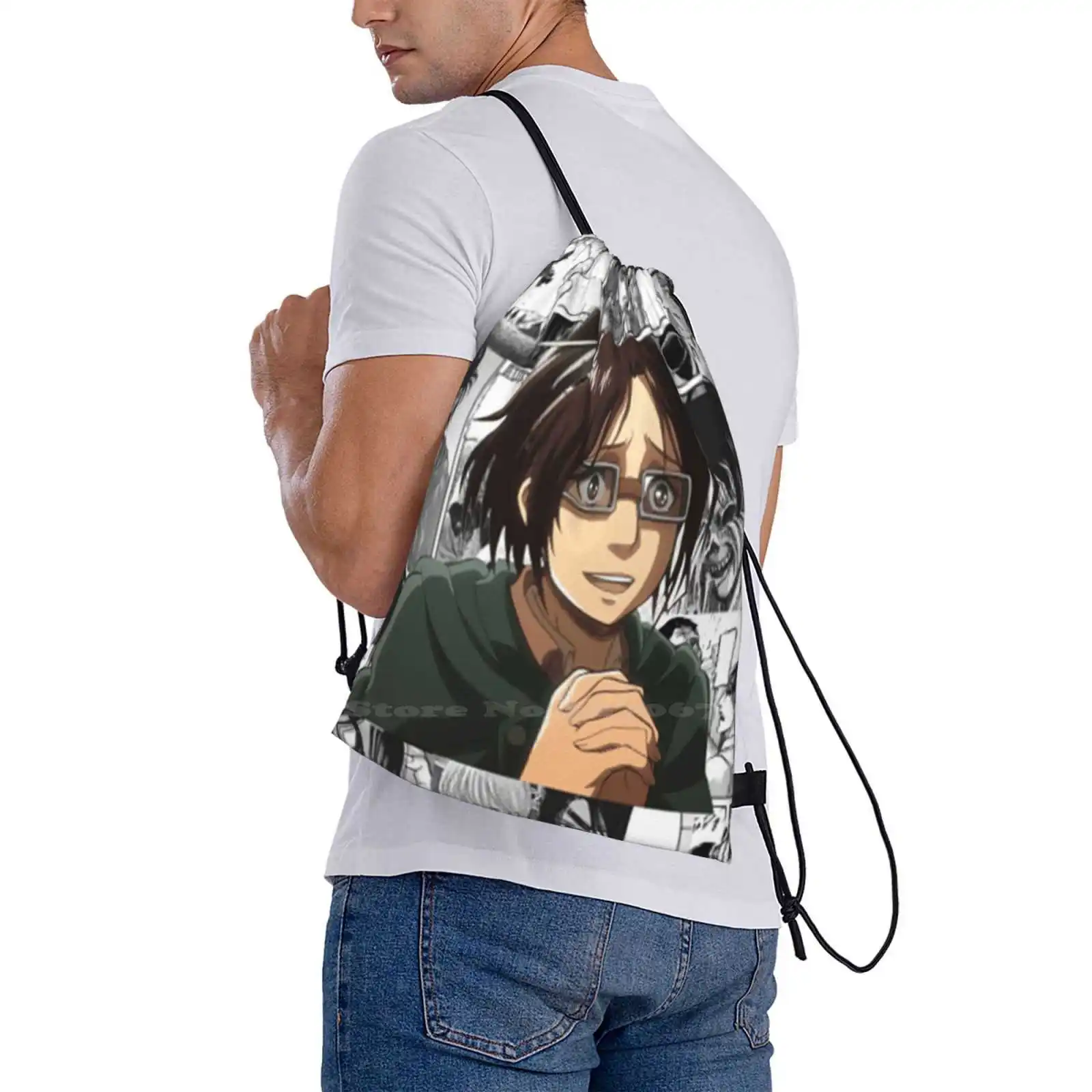 Aot Hange горячая Распродажа рюкзак модные сумки аниме атака на Титанов манга shкруги