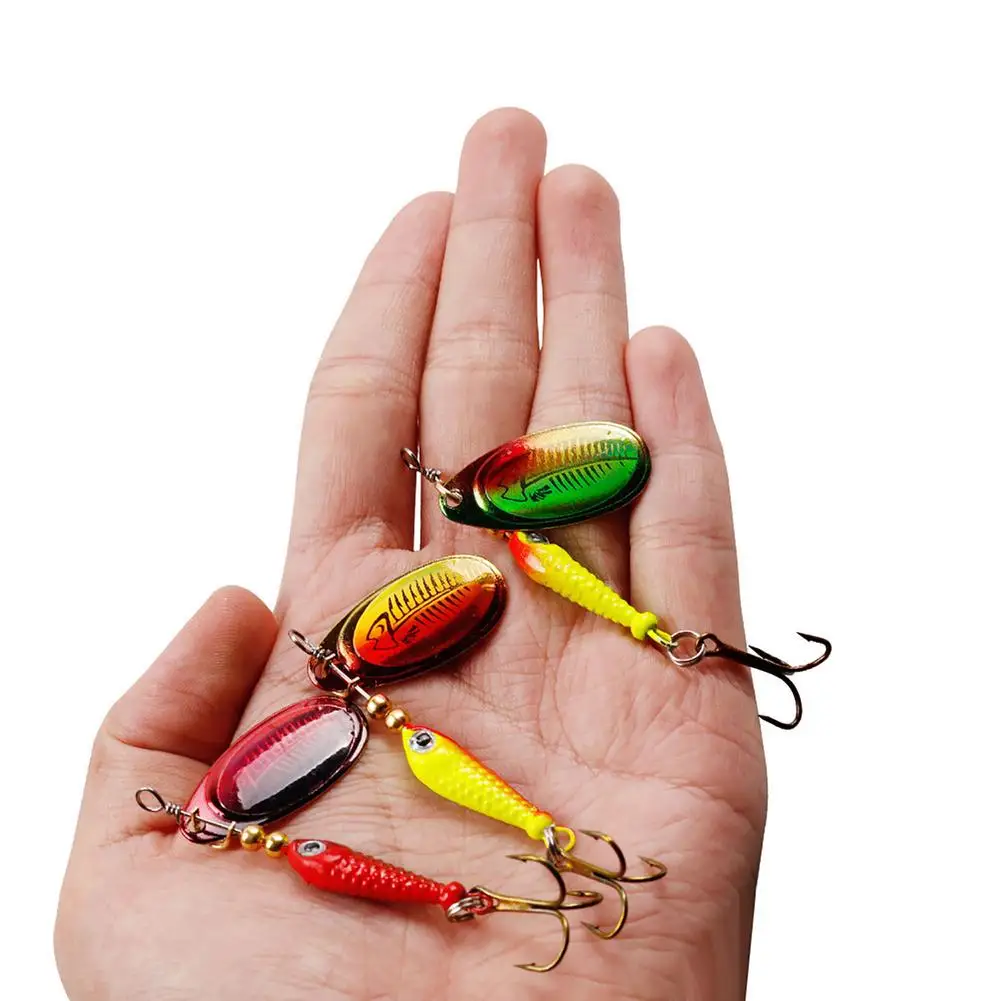 

Fishing Spinner Lure 9g/17.5g Spoon Lure Metal Baits Bionic Artificial Bait Fishing Tackle Accessories