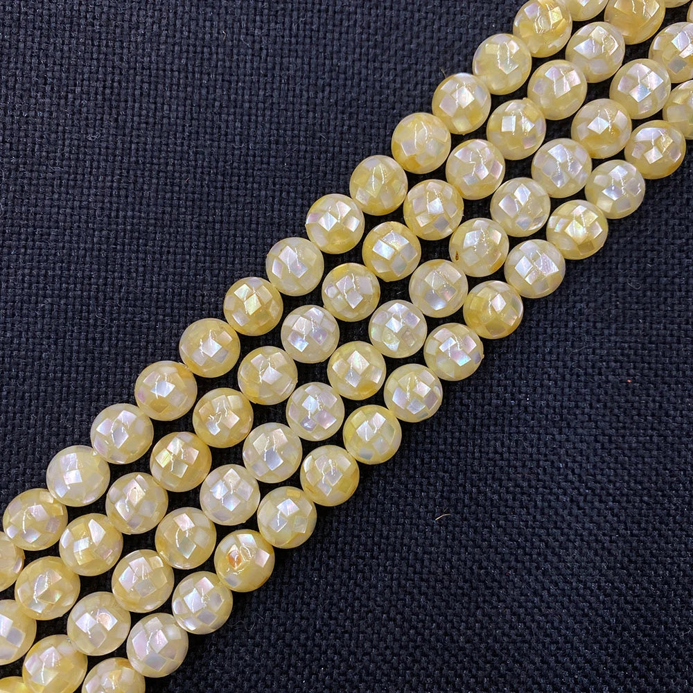 Мозаичные бусины из натуральной ракушки Подвески для изготовления ювелирных