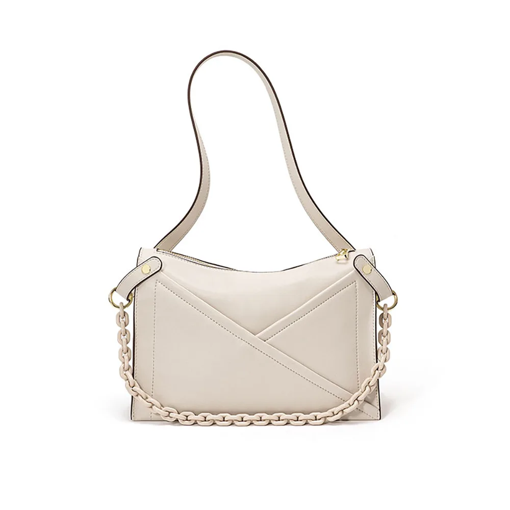 Новая кожаная сумка с цепочкой на одно плечо ниша М-образная контурная