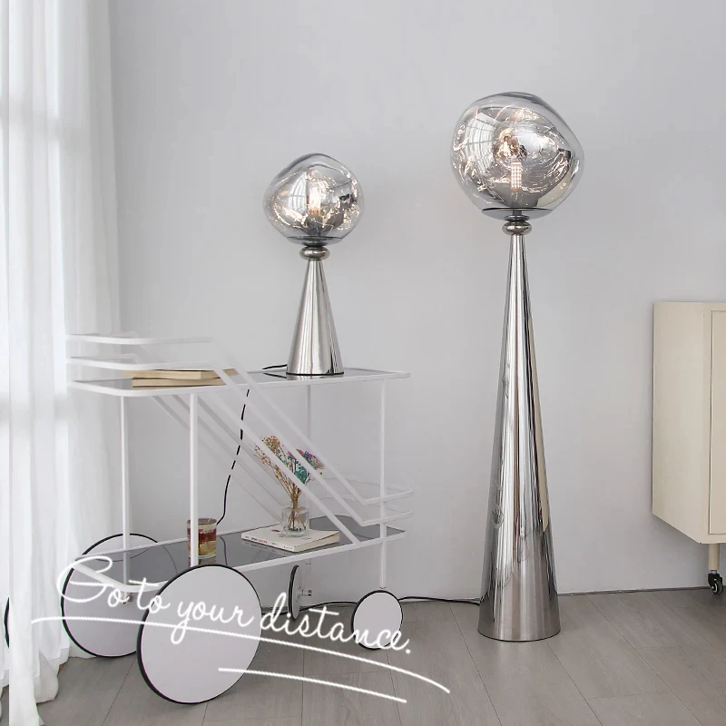 Минималистичная креативная светодиодная Лавовая Напольная Лампа лампа для