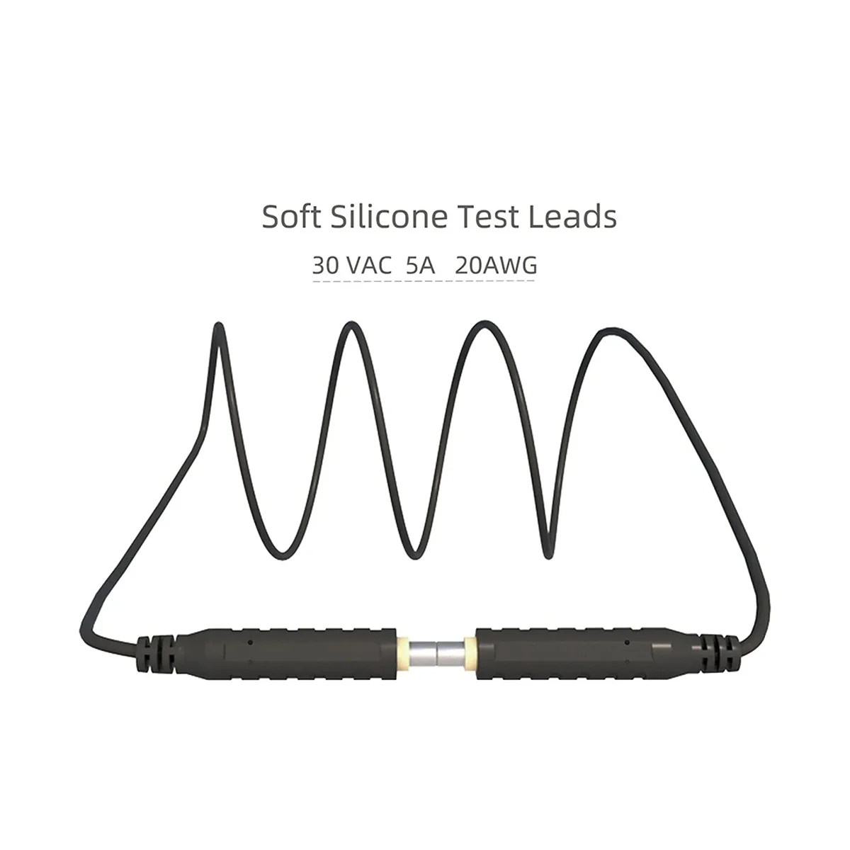 6 шт. силиконовые магнитные пружины 30 В переменного тока 5 А 3 фута