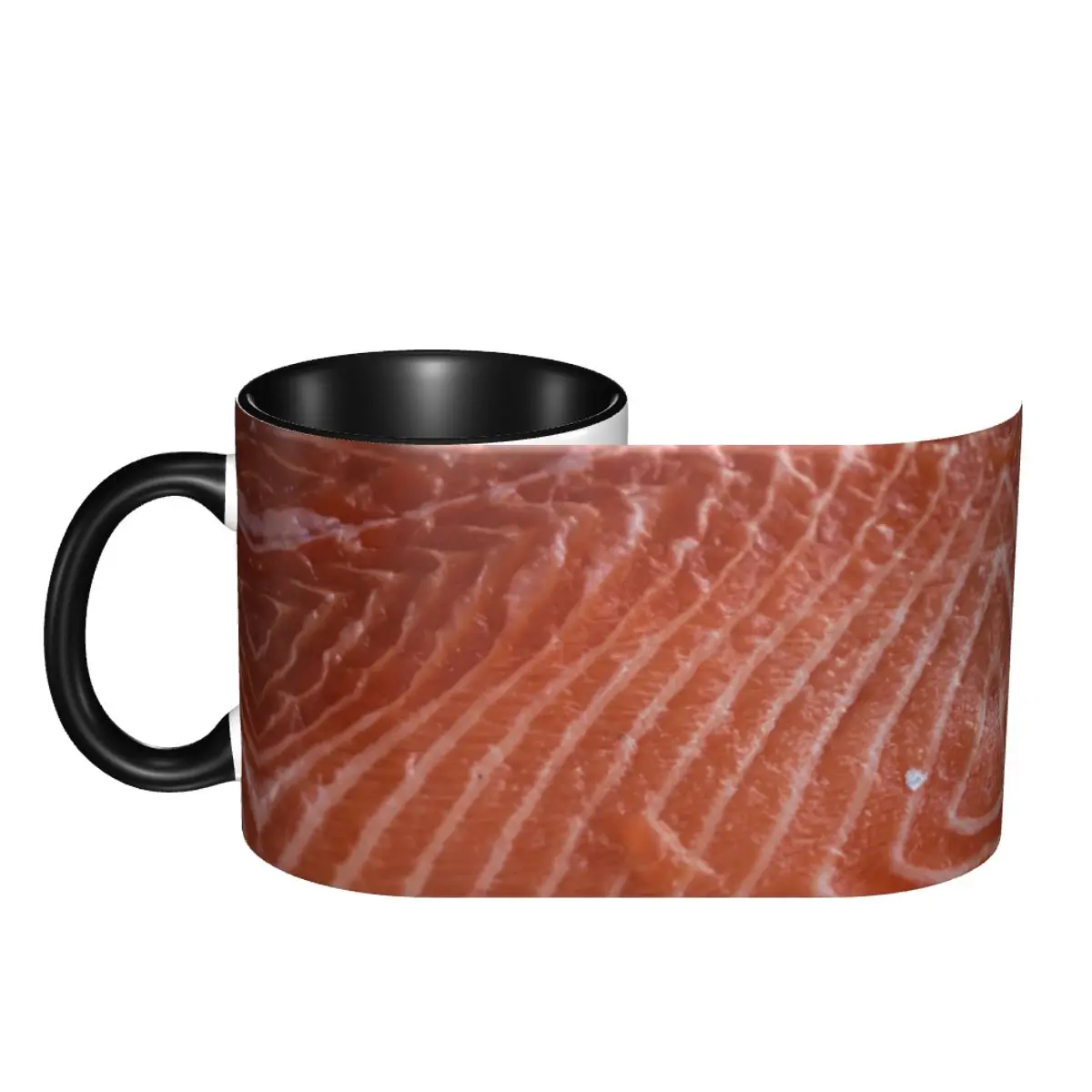 

Salmon Creative Cups Mugs Print Mugs Sausage Party Humor tea cups