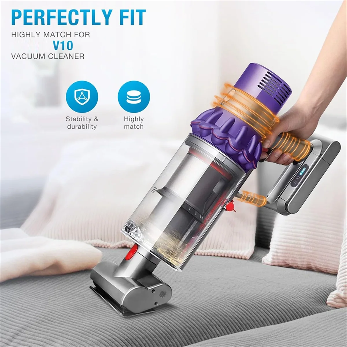 Замена корпуса основного в сборе для пылесоса Dyson V8 SV10 корпус