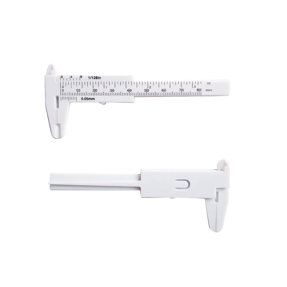 

0-80MM Office Home Carpentry Measuring Tool Sliding Ruler Double Scale Student Vernier Caliper Portable Gauge Diameter Depth