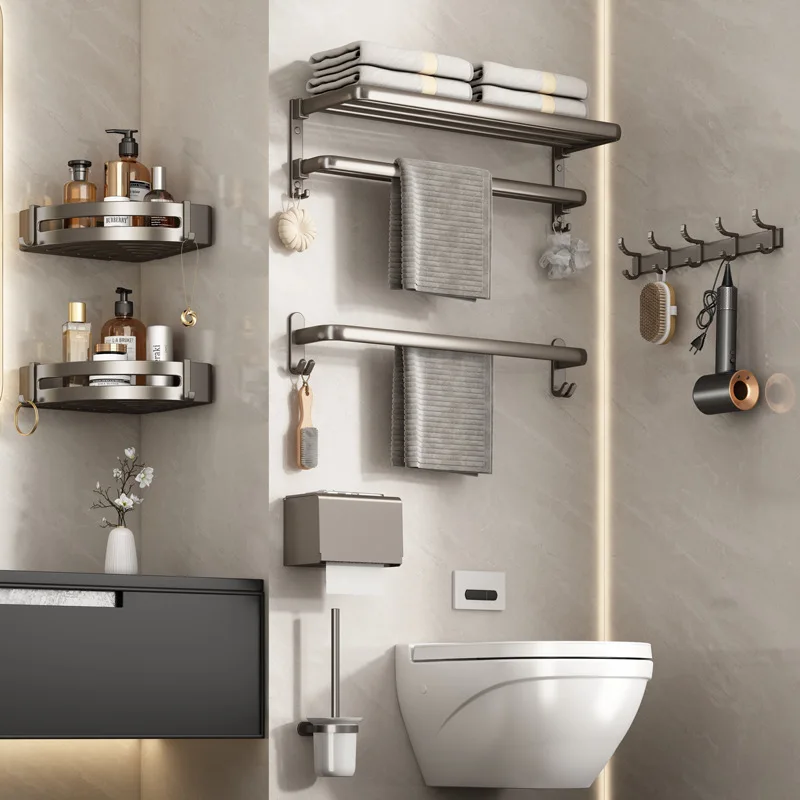 Складная вешалка для полотенец из Алюминиевого сплава