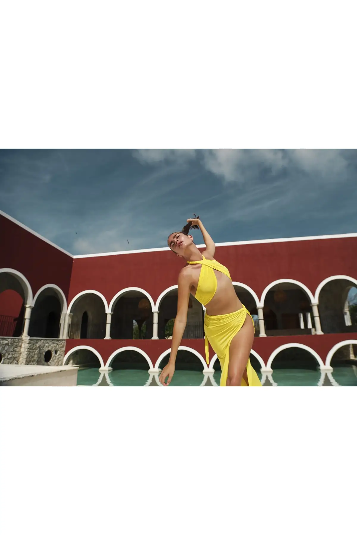 Рисунок 4 - Женское парео без ограничений желтая