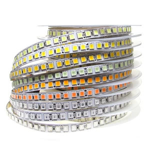 Светодиодная лента 5054 SMD 60 120 светодиодовм 12 В постоянного тока, водонепроницаемая гибкая светодиодная лента для украшения дома, 9 цветов, натуральный теплый белый синий