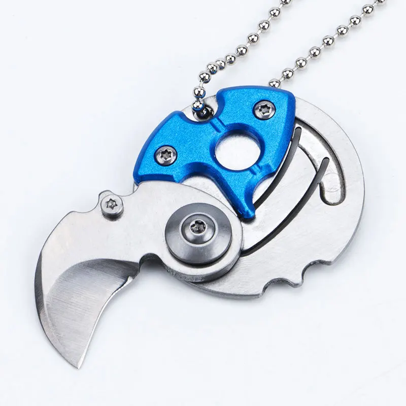 

Fold Mini Gear Pee Keychain Screwdriver Multifunctional Hexagon Coin Outdoor EDC Tool Hexagon Folding Coin Knife Pocket