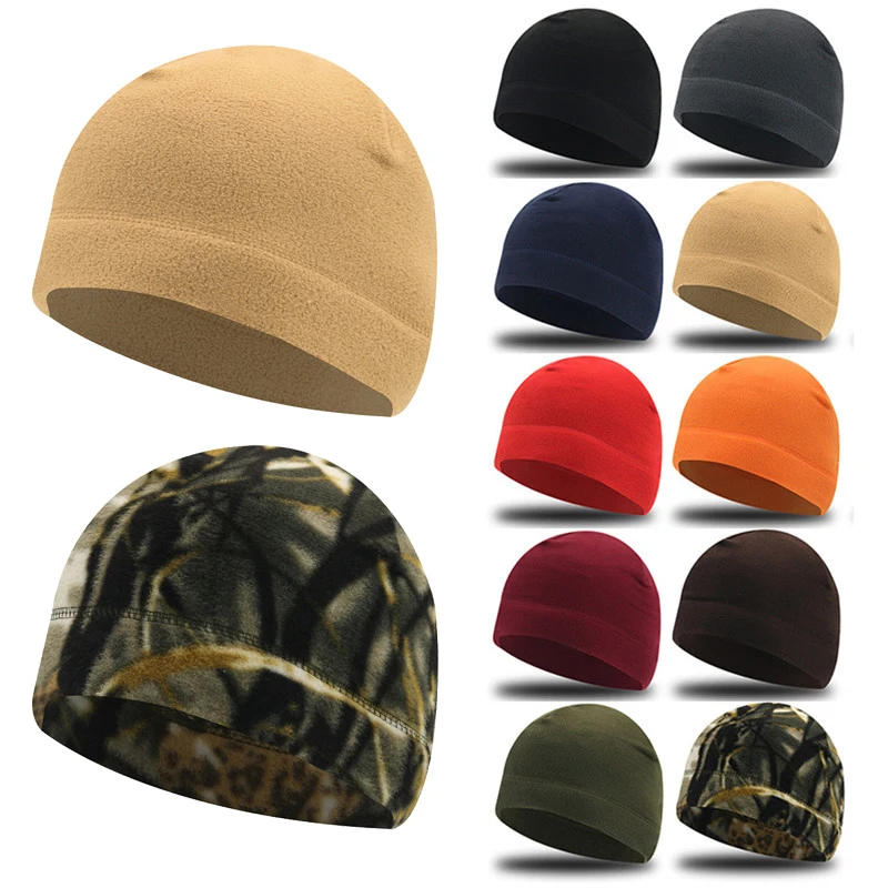 

Mens Outdoor Sports Fleece Hat Cycling Windproof Keep Warm Ski Caps Unisex Beanie Breathable Comfort