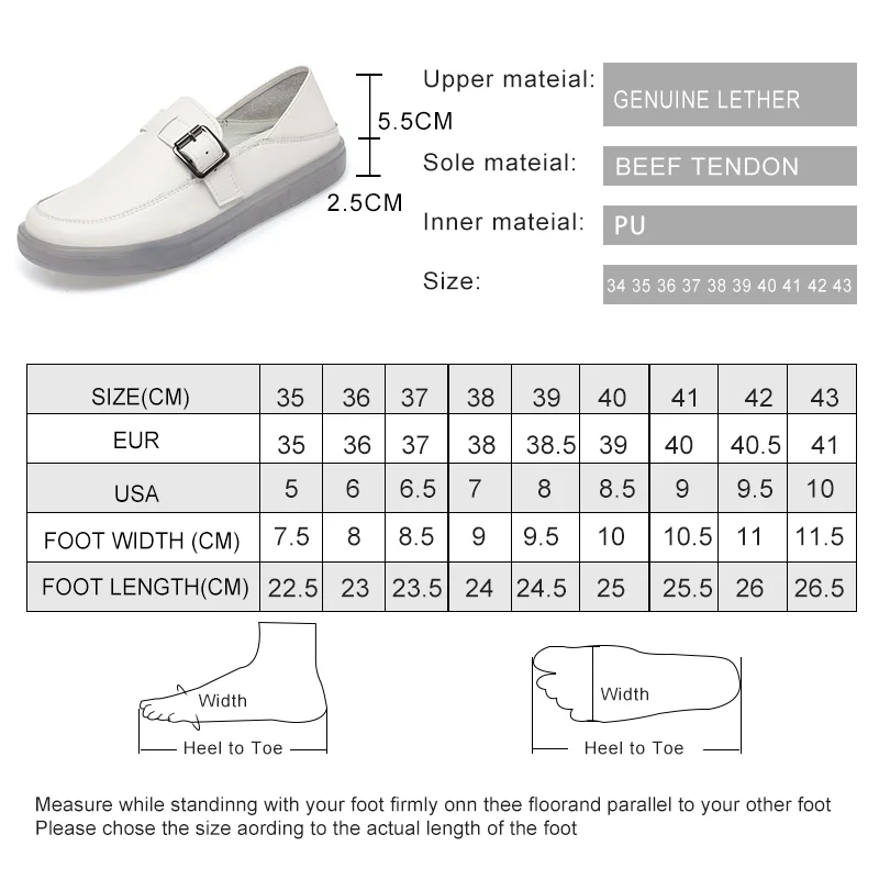 AIYUQI Loafers Woman Genuine Leather 2023 Spring New Student Sneakers Girl Flat Large Size Nurse Shoes Girl