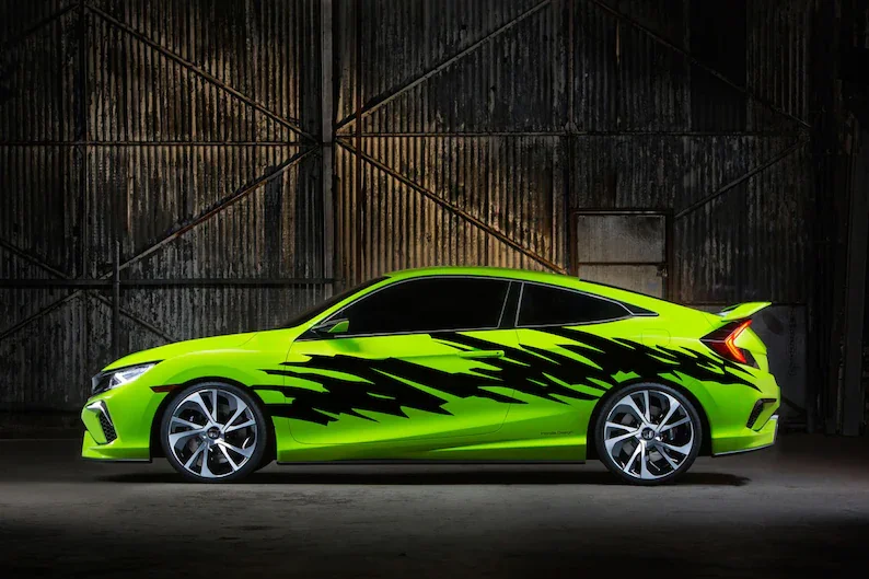 

Виниловые гранж-наклейки Рип брызг порванные гранж-полосы боковая кровать пикап автомобиль грузовик автомобиль виниловые графические нак...