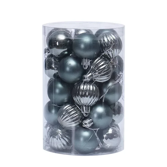 

2022 Lightweight Holiday Christmas Tree Ornament Decorations Christmas Decorations 34PCS/Box
