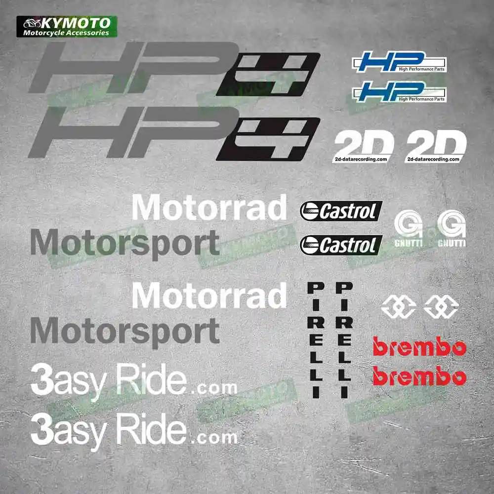 

Для S1000RR S1000 S1000 RR HP4 аксессуары для мотоциклов, наклейка на обтекатель, полный автомобильный топливный бак, светоотражающий водонепроницаемый комплект наклеек