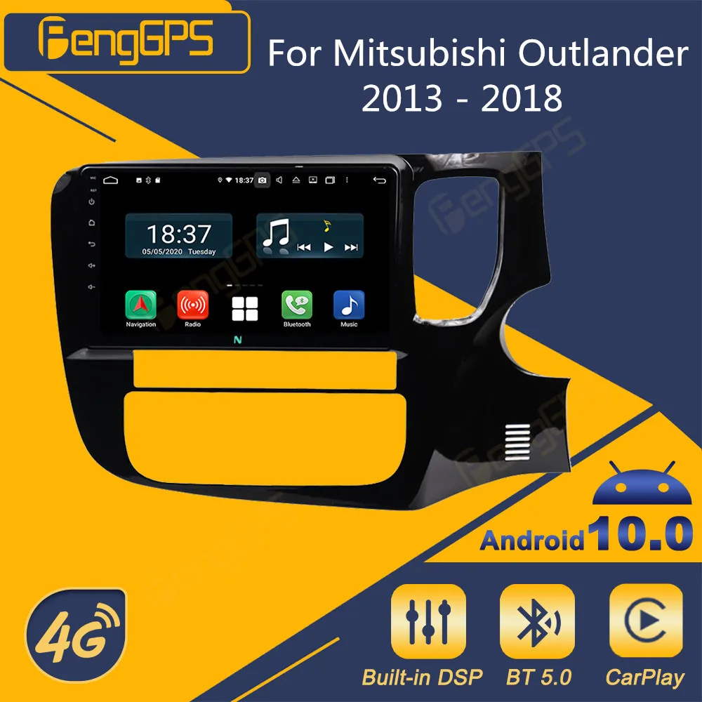 

Автомагнитола 2DIN для Mitsubishi Outlander 2013-2018, мультимедийный плеер с GPS Навигатором