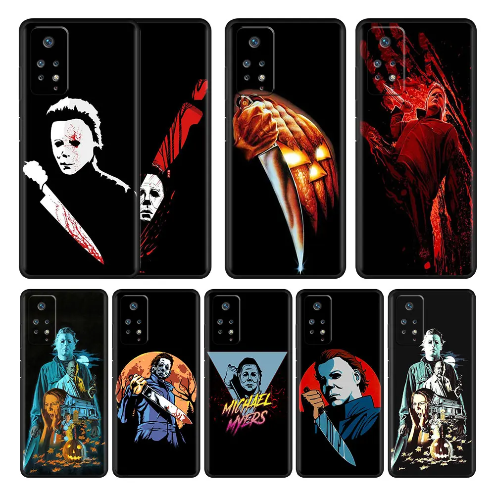 

Horror Movie The Curse Of Michael Myers For Redmi 8 9S 9T 9 9A K40 7 10 11 Pro 9C 10C K40S K50 Cover Phone Case