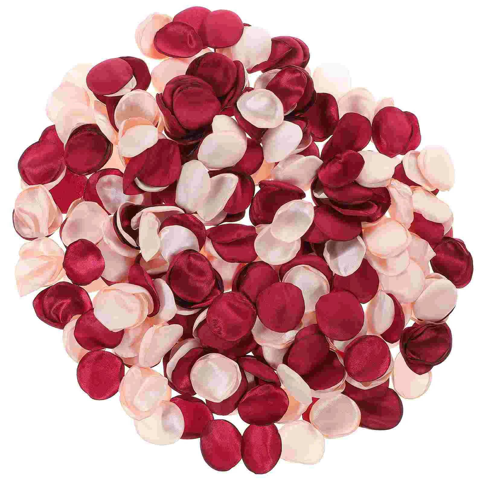 

Petals Rose Flower Fake Wedding Red Artificial Flowers Filler Table Valentine S Day Basket Tables Reception Scatters Shower