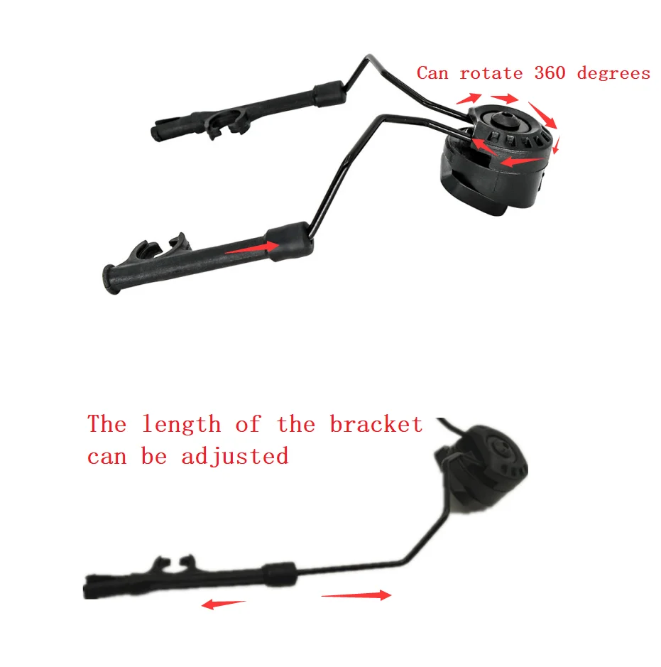 Tactical helmet COMTAC headset holder ARC track adapter OPS-CORE helmet COMTAC holder for COMTAC I II III IV headset