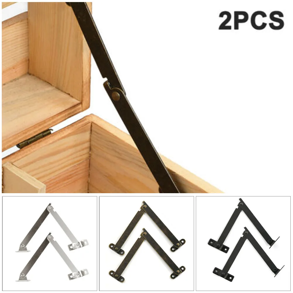 

Lid Support Hinges Stylish and Functional Metal Lid Support Hinges Antique Bronze Iron Perfect for Jewelry Boxes