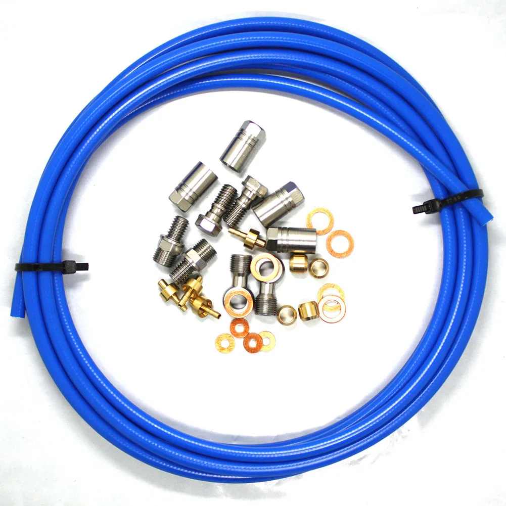 

Bike Bicycle Hydraulic Disc Brake Hose Banjo Connector Kit For Hope Front Rear Brake Lever Road Cycling Brake Hose Accessories