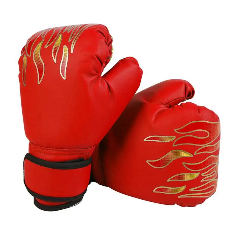 

Kids Boxing Gloves Training Gloves For Punching Bag Kickboxing Muay Thai Age 3-9 Years PU Leather EVA Filling Ventilated Palm