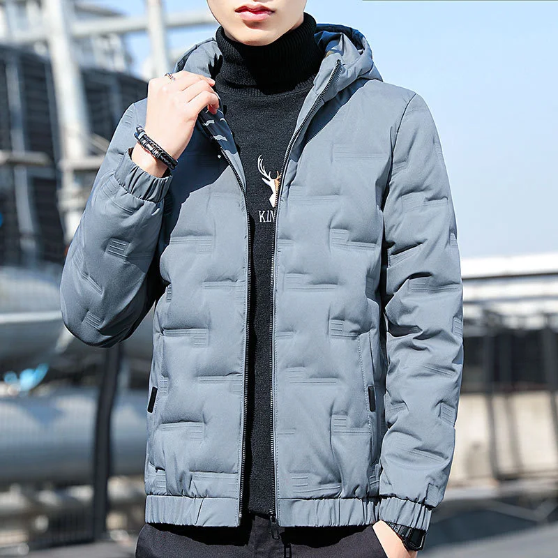 

Jacket Padded Men's Parkas Men 2023 Winter Jacket Male Korean Trend Thick Coat Tide Brand Clothes Men's Clothing Top Man Jaqueta