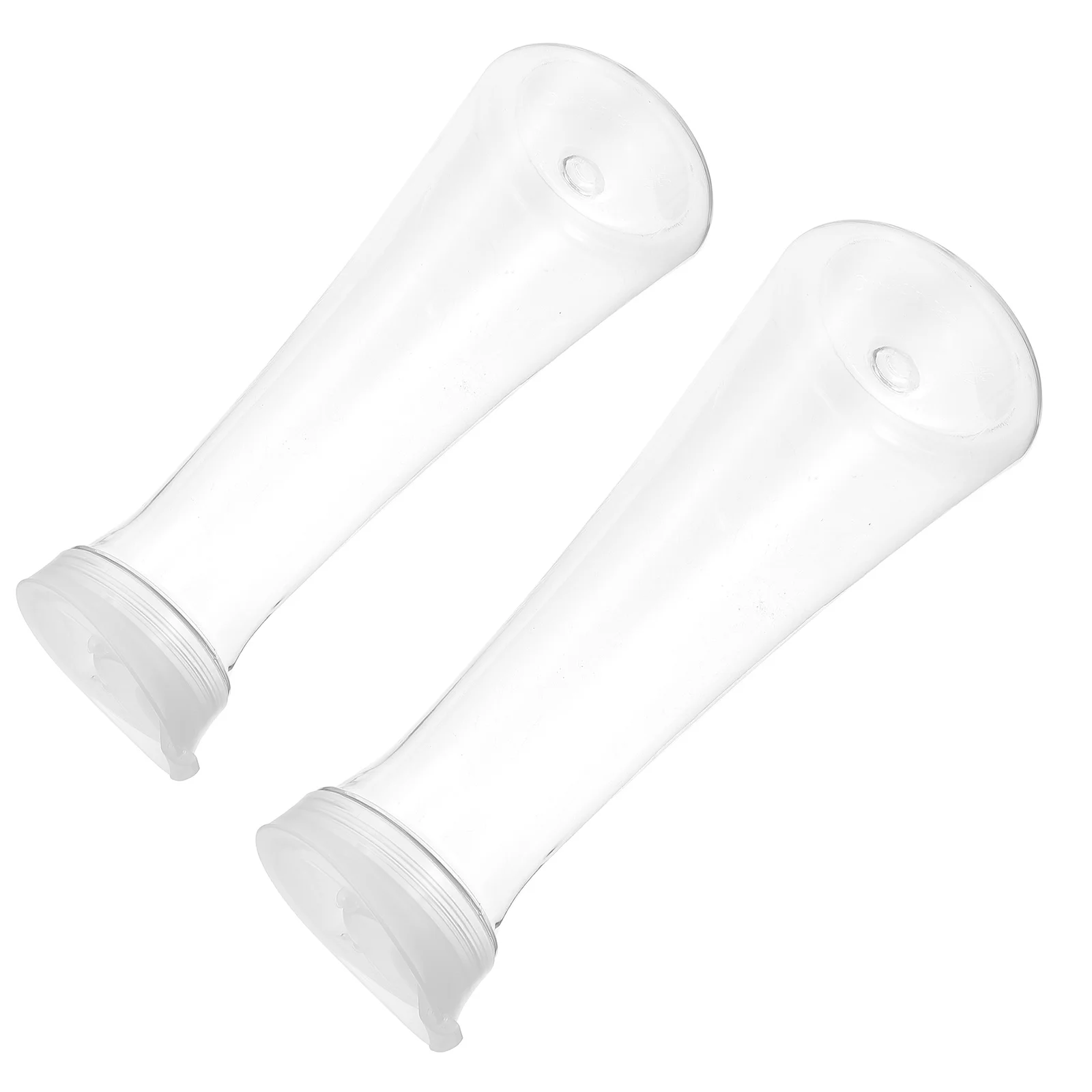 

2pcs Large Capacity Pots Practical Cold Bottles Jugs (Transparent)