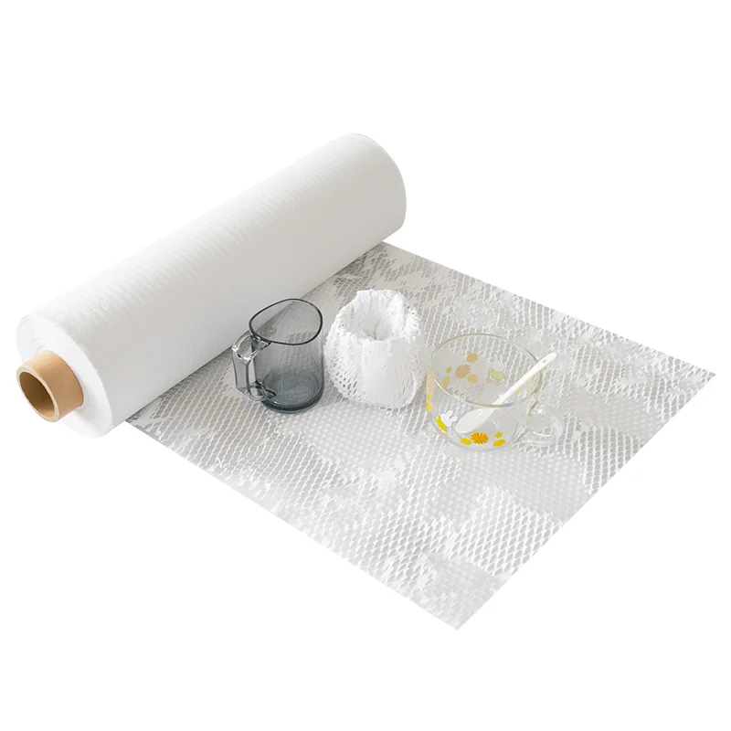 

Новая упаковка раствор 40 м коричневый черный белый 30 см 40 м рулон крафт-бумаги Подушка сотовая обертка