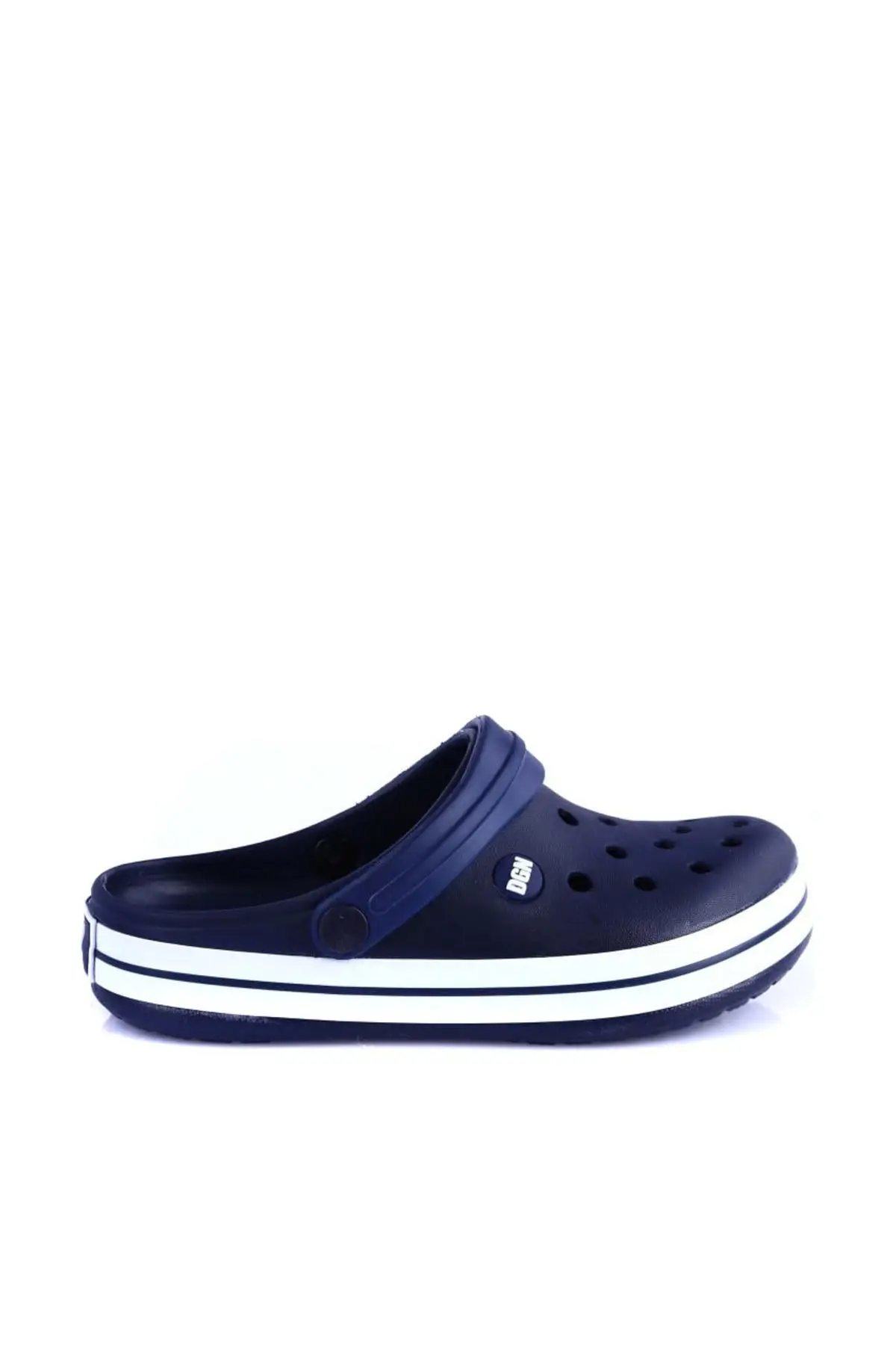 

Navy blue white navy blue women's slippers E195.Z.000-1580