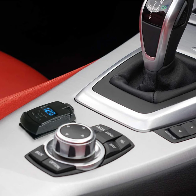 

Автомобильное зарядное устройство USB C в перекидном стиле, Сменный переключатель, двойной PD и QC3.0 12В/24В, крепление на панели, USB-розетка со стандартным вольтметром