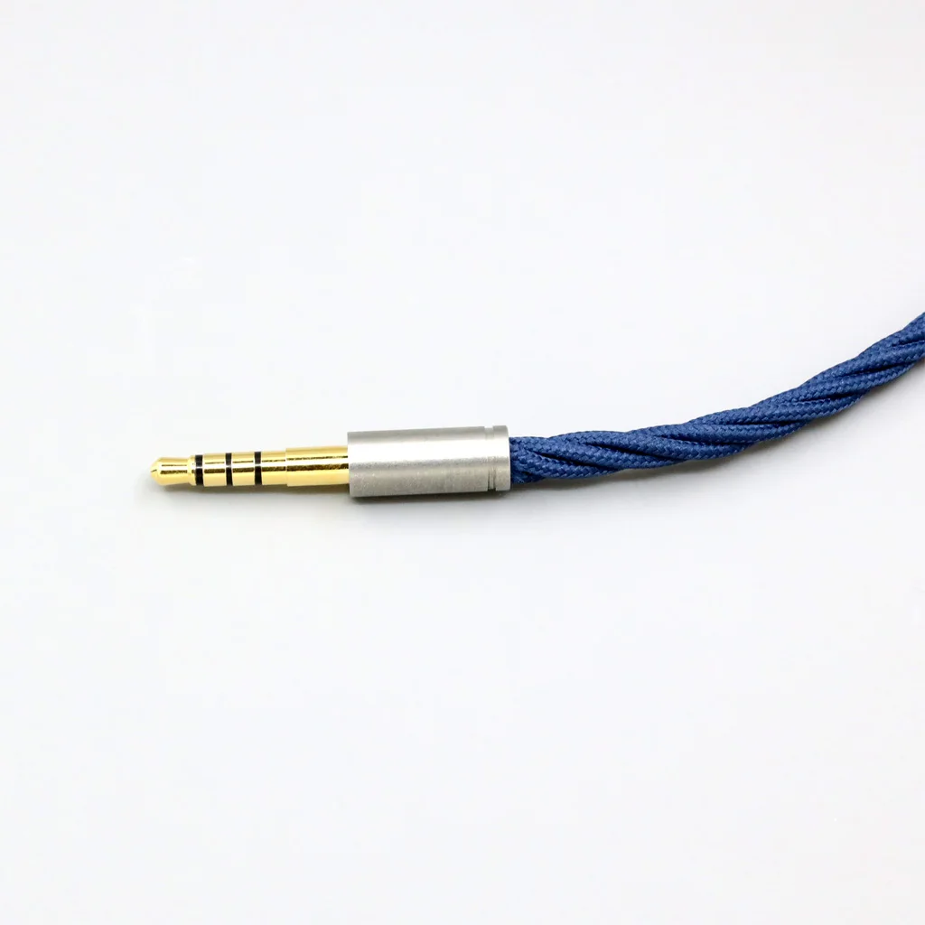 Фото Кабель для наушников из чистого серебра 99% с графеном и оплеткой OCC для Denon AH-mm400, mm300, mm200, Beats Solo2, Solo3, 8586 №5