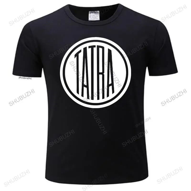 Новые винтажные футболки черные с логотипом компании Tatra Truck Famous Vehicles новая