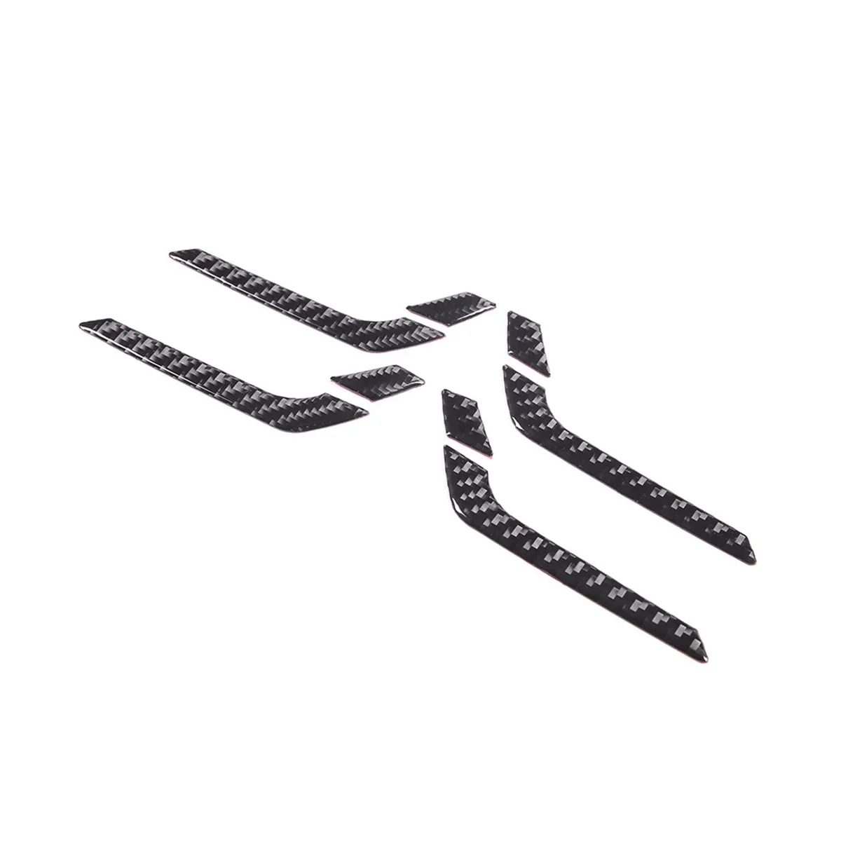 

Автомобильная внутренняя дверная ручка рамка отделка наклейки для Ford Maverick 2022 2023 аксессуары-мягкое углеродное волокно