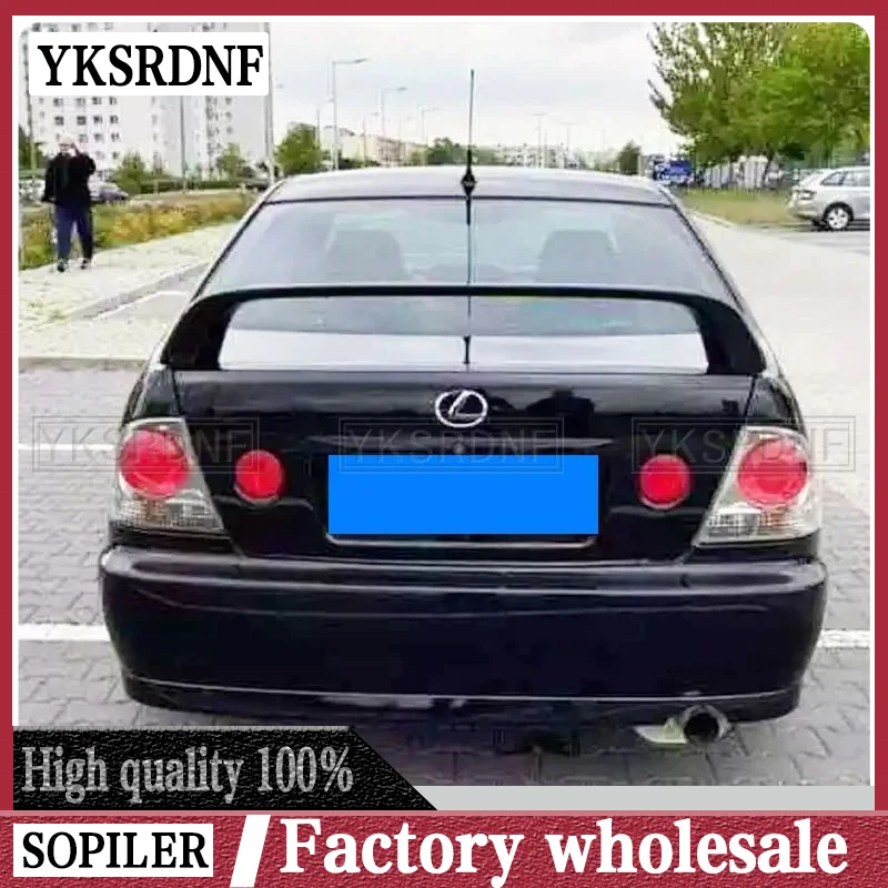 

Для 1998-2005 Lexus ALTEZZA IS200 IS300 оригинал с подсветкой ABS пластик Неокрашенный спойлер багажник крыло спойлер