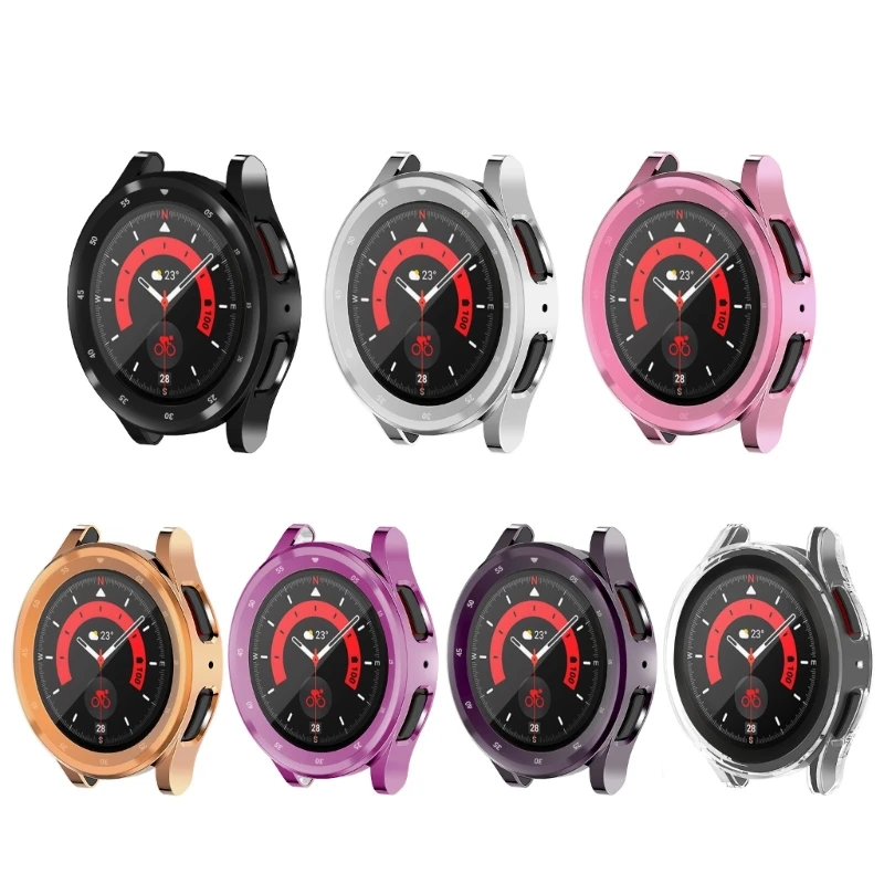 

Shockproof Cover For Watch5 45mm Full Screen Protector