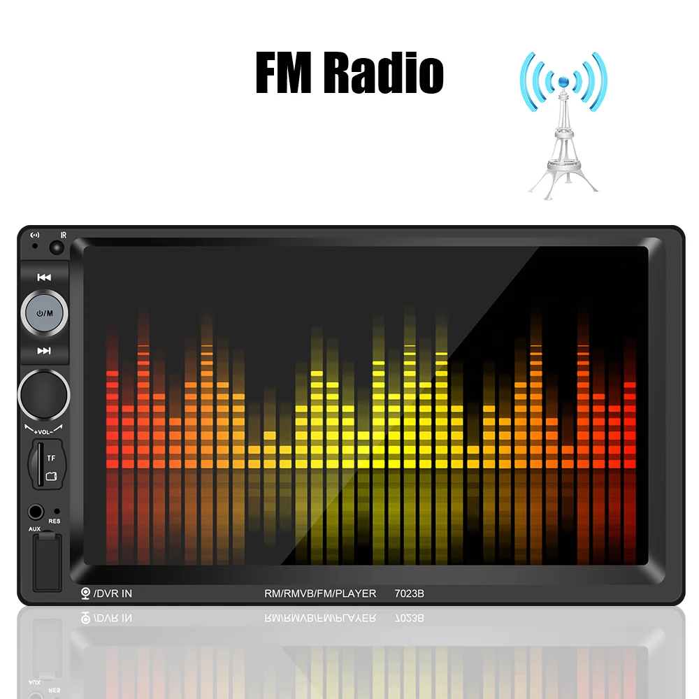 FM-приемник резервная камера автоаудио мультимедийный mp5-плеер Bluetooth 2 Din