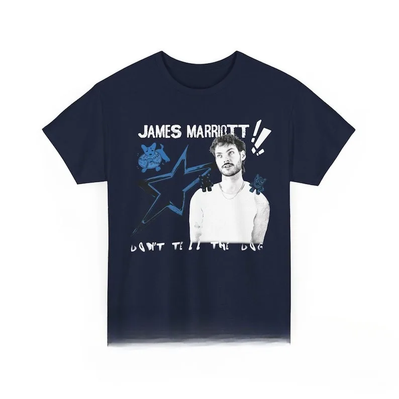 Футболка James Marriott Merch, мужская футболка с короткими рукавами, топы унисекс, повседневная одежда, женские топы Y2K (art.: 3920d3ffec0ba) - 3920d3ffec0ba