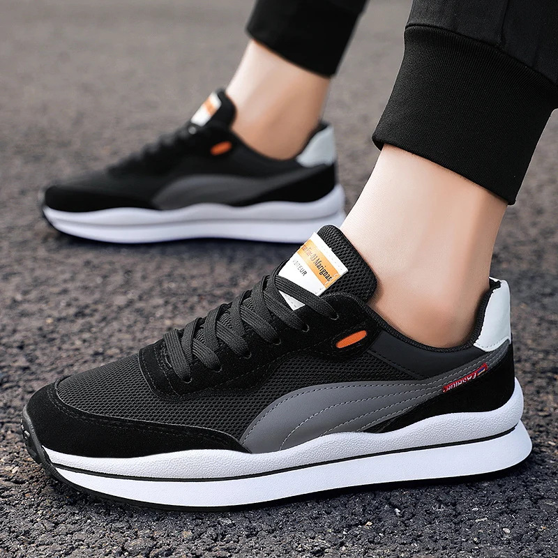 Men's Sneaker Breathable Running Shoes Men Outdoor Sport Walking Jogging Athletic Sneakers Comfortable Gym Shoes Male Sneakers