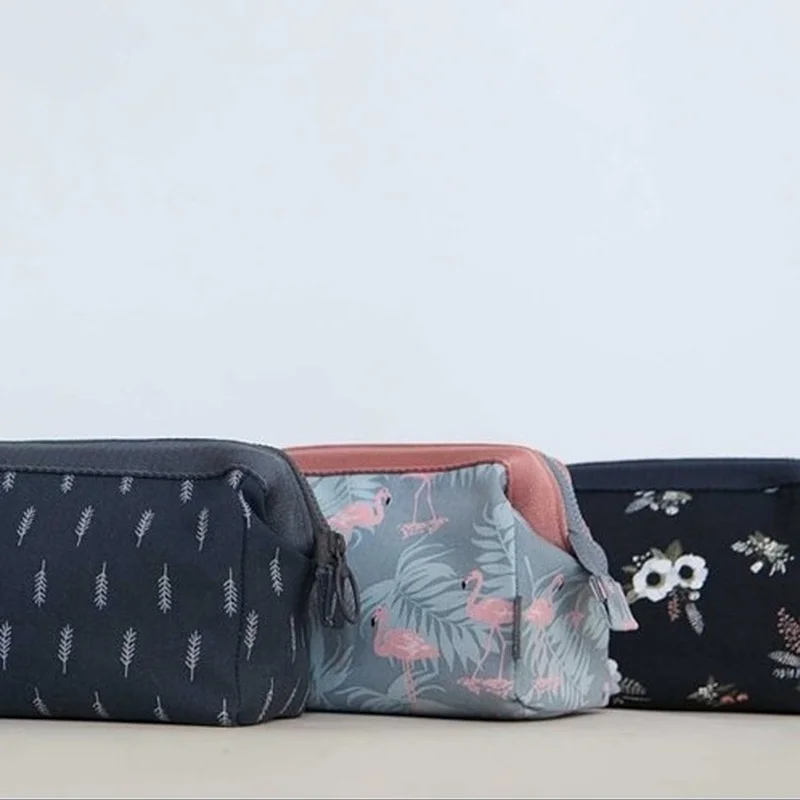

Women Travel Animal Flamingo Make Up Bags Girl Cosmetic Bag Makeup Beauty Wash Organizer Toiletry Pouch Storage Kit Bath Case