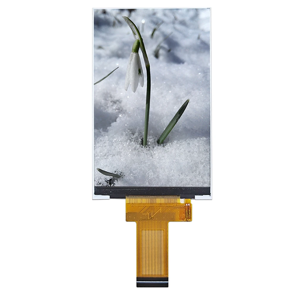 3.97 Inch 480X800 IPS 30 Pin ST7701s TFT Vertical LCD Panel Screen 4 Inch MIPI Interface LCD Display Module for Camera