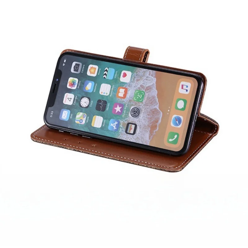 Кожаный чехол-Бумажник Для Doogee V30 Pro флип-чехол Роскошный чехол для телефона