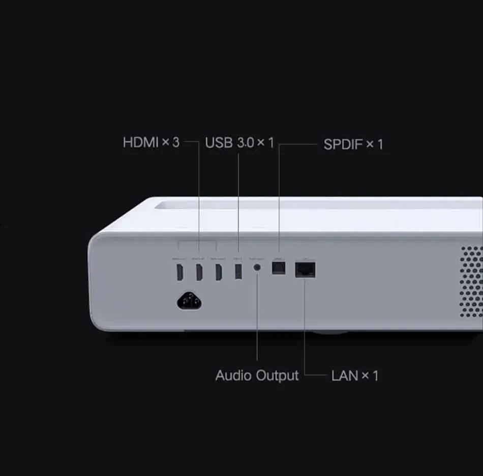 Проектор UST Mi Mijia 1080P Lcos с 4K Android проектор 8K 1500 ANSI люмен тройным источником света