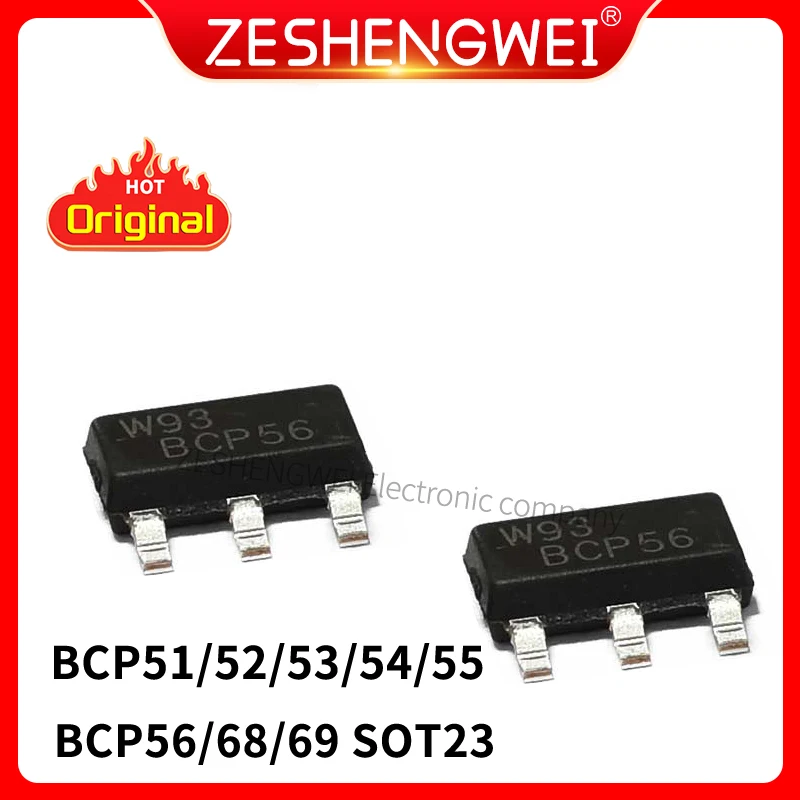 

10PCS BCP56T1G SOT223 BCP56 SOT BCP51 BCP51-16 BCP52 BCP52-16 BCP53 BCP53-16 BCP53T1G BCP54-16 BCP54 BCP55 BCP56 BCP68 BCP69