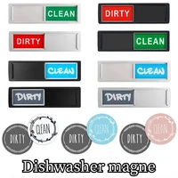 cleanliness signs room cleaning tips hotel magnetic sign acrylic kitchen dishwasher magnet clean dirty sign home room decoration