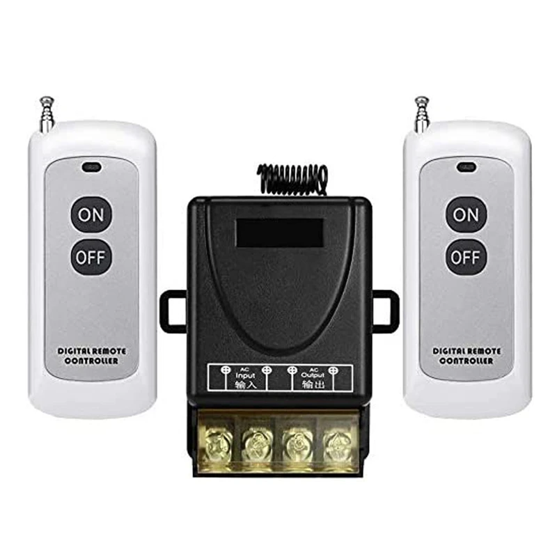 

Wireless Remote Switch, RF Remote Switch With 984FT Long Rage For Anti-Theft Alarms (Switch)