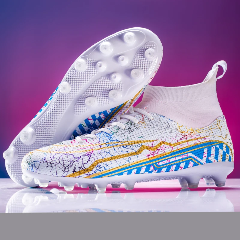 Мужские и женские профессиональные футбольные бутсы с длинными шипами