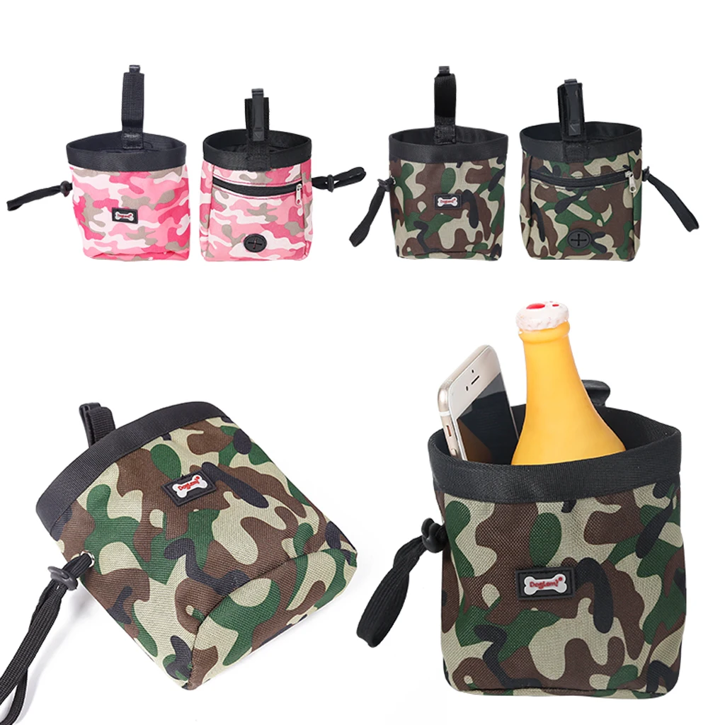 

Pet Dog Puppy Training Treat Bag Food Feed Pouch Phone